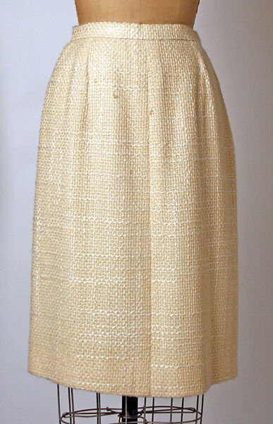 Dress, House of Chanel (French, founded 1910), wool, French