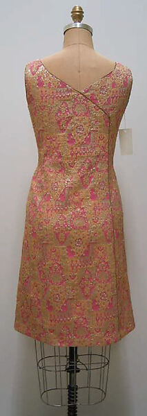 Cocktail ensemble, House of Chanel (French, founded 1910), silk, metallic, wool, French