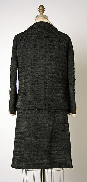 Cocktail ensemble, House of Chanel (French, founded 1910), silk, polyester, nylon, French