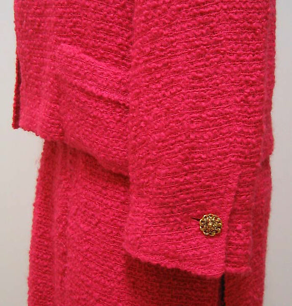 Ensemble, House of Chanel (French, founded 1910), wool, silk, French