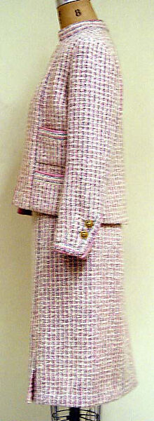 Suit, House of Chanel (French, founded 1910), silk, wool, French