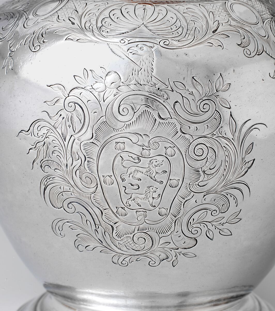 Teapot, Josiah Austin (1719/20–ca. 1780), Silver, American