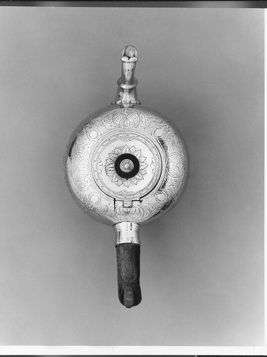 Teapot, Josiah Austin (1719/20–ca. 1780), Silver, American