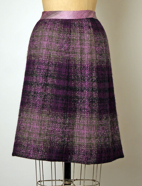 Suit, House of Chanel (French, founded 1910), (a, b) wool; (c) silk, French