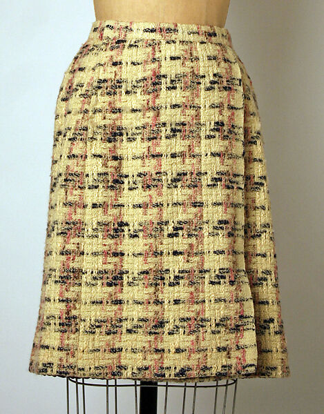 Suit, House of Chanel (French, founded 1910), (a, b) wool; (c) silk, French