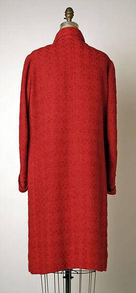 Coat, House of Chanel (French, founded 1910), wool, French