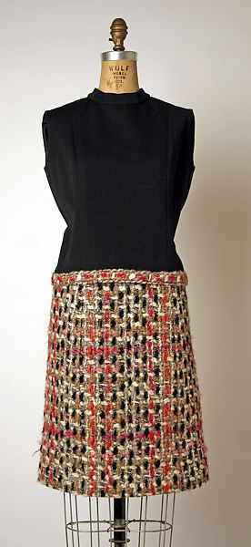 Suit, House of Chanel (French, founded 1910), wool, French