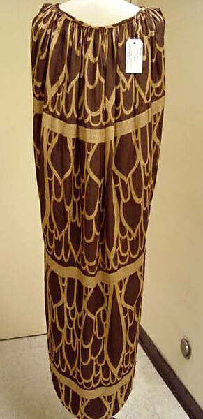 Dress, Wiener Werkstätte, silk, Austrian