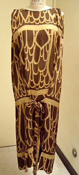 Dress, Wiener Werkstätte, silk, Austrian