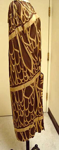 Dress, Wiener Werkstätte, silk, Austrian