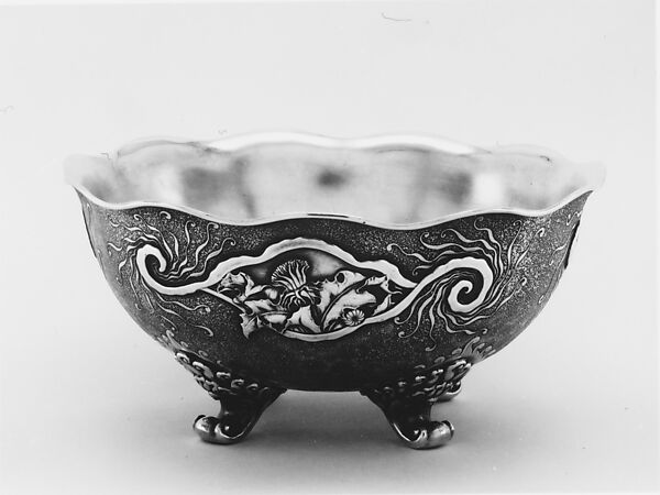 Bowl, Whiting Manufacturing Company (American, Attleboro, Massachusetts, 1866–1926), Silver with gilt interior, American 