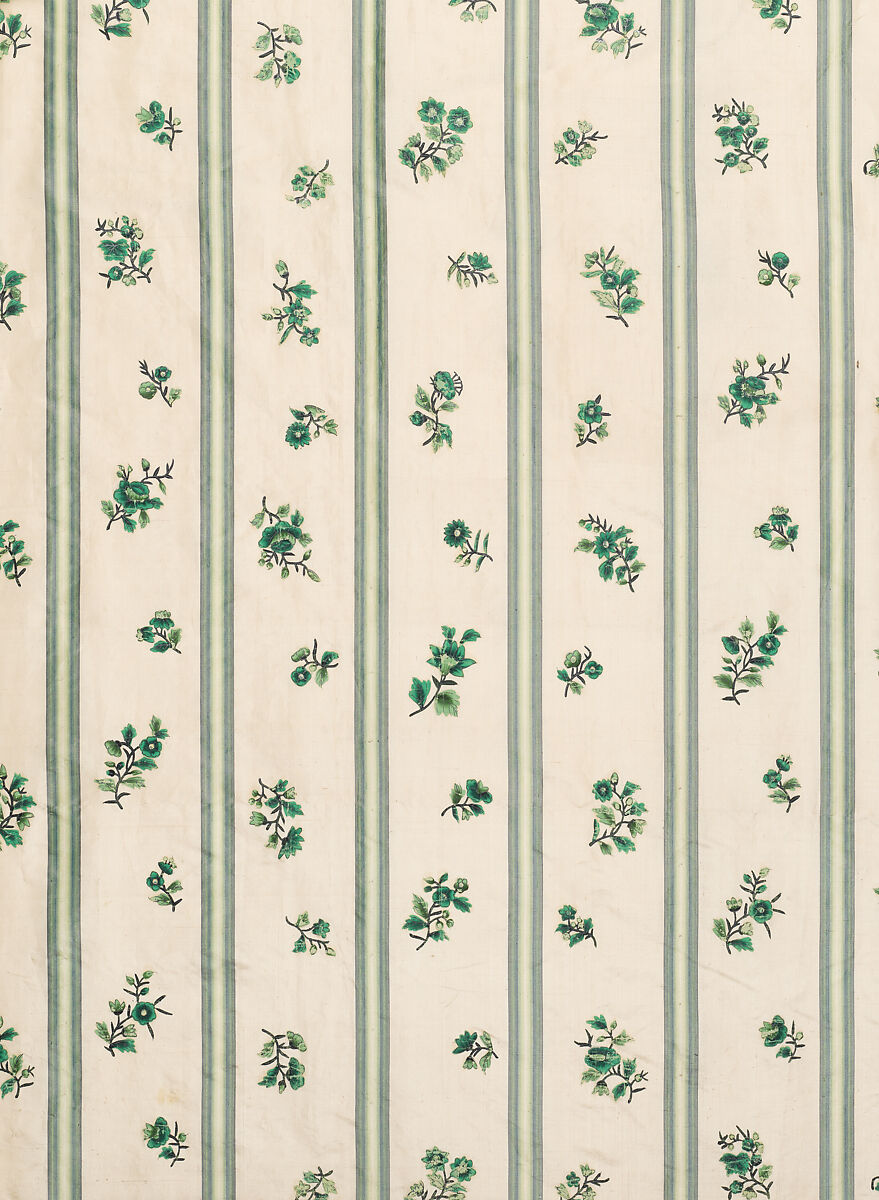 Robe à la française, silk, French