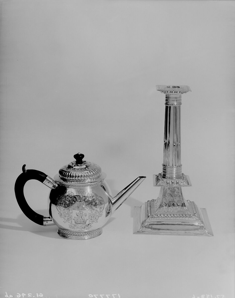 Teapot, Jacob Boelen (ca. 1657–1729), Silver, American