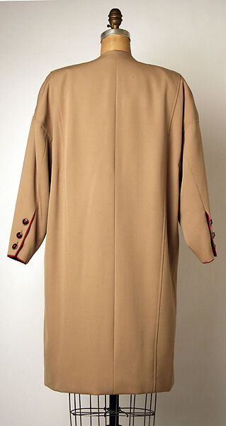Ensemble, House of Chanel (French, founded 1910), a,b) wool
c) silk
d) metal, French