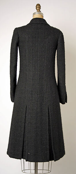 Ensemble, House of Chanel (French, founded 1910), wool, metal, plastic, French