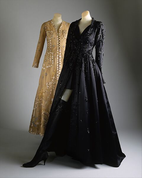 Evening ensemble, House of Chanel (French, founded 1910), silk, French 