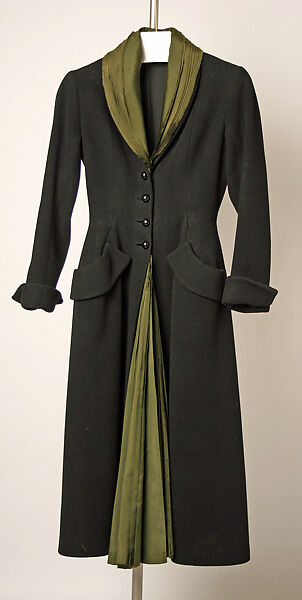 "Mystère", House of Dior (French, founded 1946), wool, silk, French