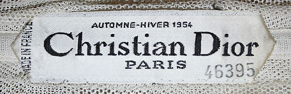 "Priscilla", House of Dior (French, founded 1946), silk, French