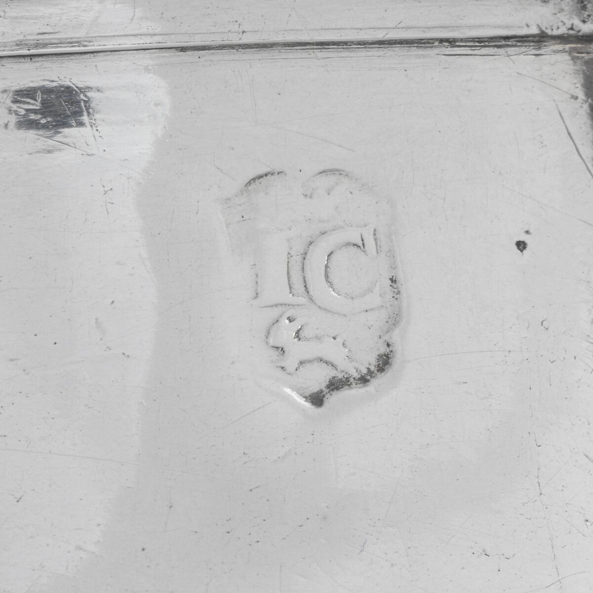 Teapot, John Coney (1655/56–1722), Silver, American