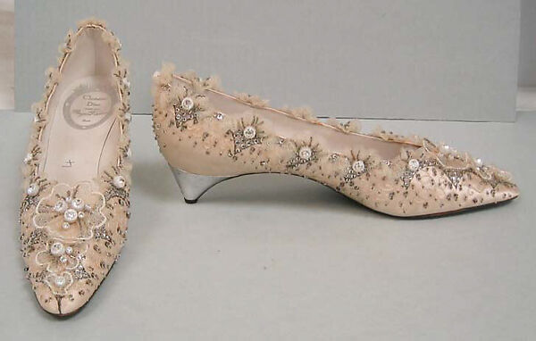 House of Dior | Wedding shoes | French | The Metropolitan Museum of Art