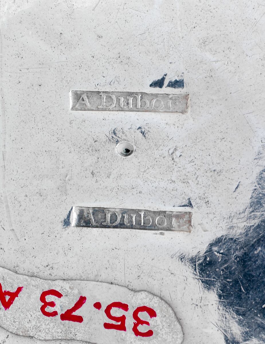 Teapot, Abraham Dubois (1751–1807), Silver, American