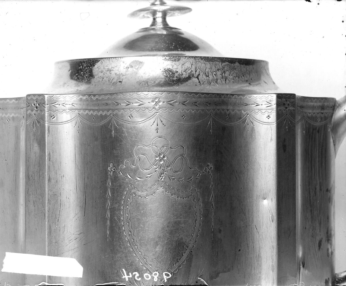 Teapot, Isaac Hutton (American, New York 1766–1855 Albany, New York), Silver, American