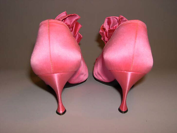 Evening accessory set, House of Dior (French, founded 1946), silk, leather, French