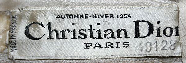 "Chambord", House of Dior (French, founded 1946), silk, simulated pearls, beads, sequins, rhinestones, plastic, French