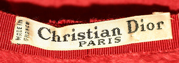 "Sinbad", House of Dior (French, founded 1946), wool, rayon, French