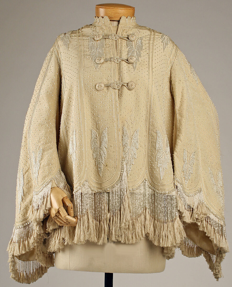 Coat, Dieulafait &amp; E. Bouclier (French), silk, French