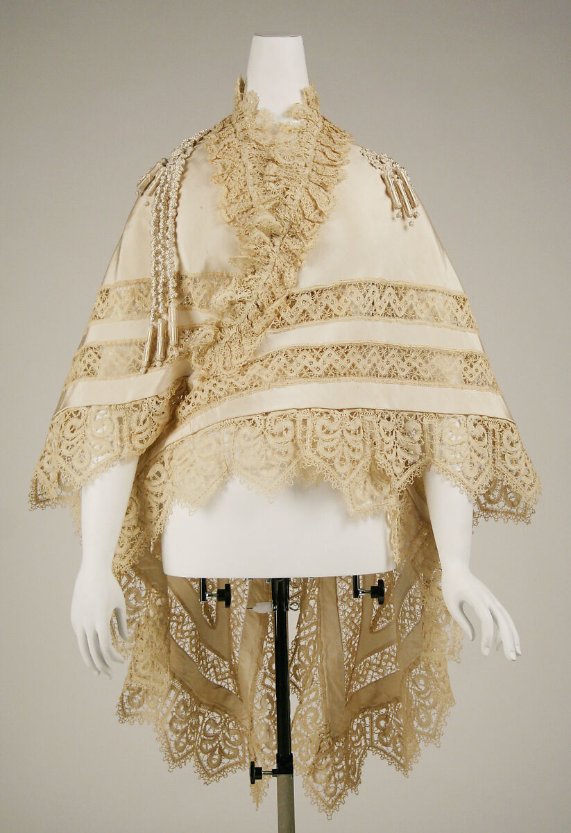 Mantle, Jay's Limited (British), silk, British