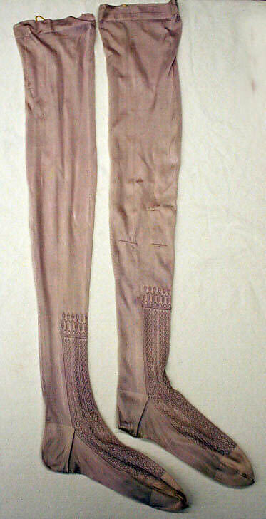 Accessory set, silk, British