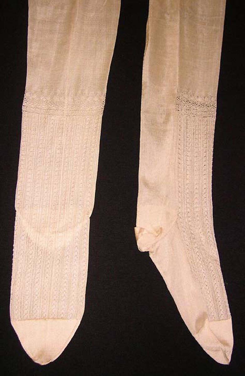 Accessory set, silk, British