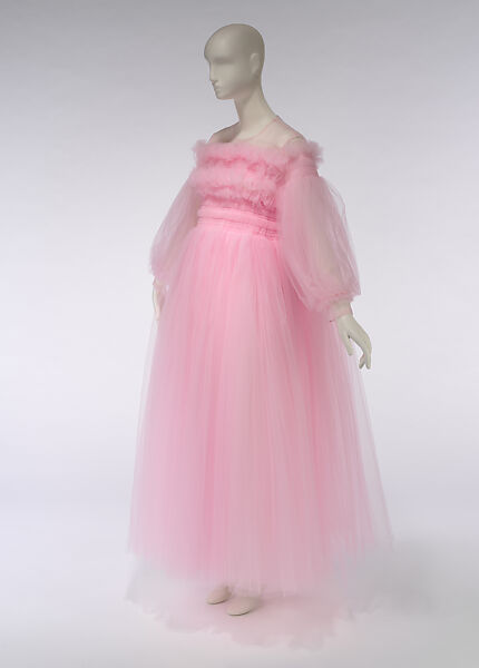 Dress, Molly Goddard (British, born London, 1988), nylon, British