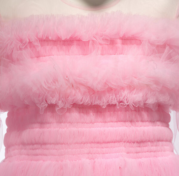 Dress, Molly Goddard (British, born London, 1988), nylon, British