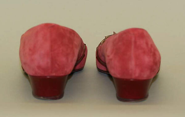 Shoes, Andrea Pfister (French, born Italy, 1942) for, leather, American