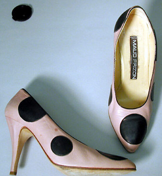 Shoes, Maud Frizon (French, born 1942), leather, French