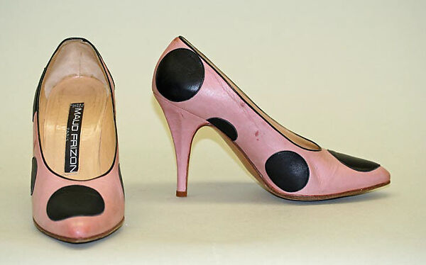 Shoes, Maud Frizon (French, born 1942), leather, French 