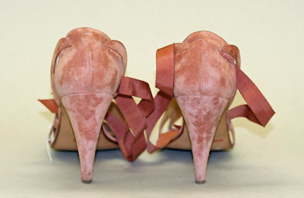 Shoes, Maud Frizon (French, born 1942), leather, French