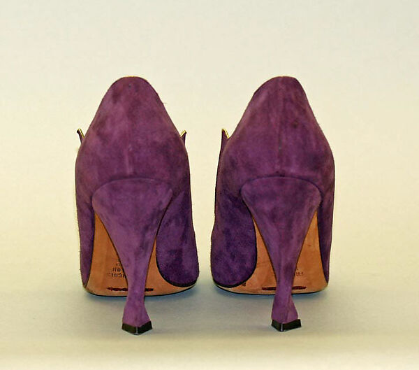 Shoes, François Villon, leather, French