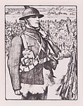 Making Soldiers, Eric Henri Kennington  British, Lithograph, portfolio of 6 prints