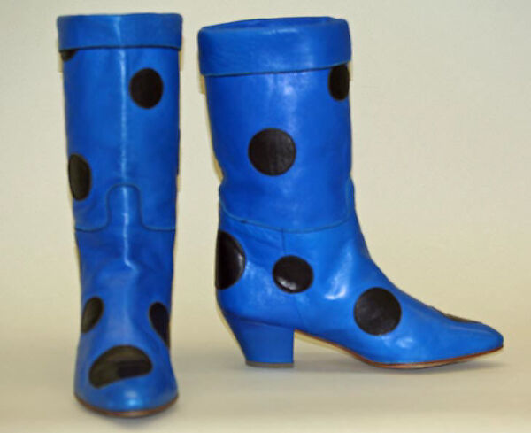 Boots, Maud Frizon (French, born 1942), leather, French 