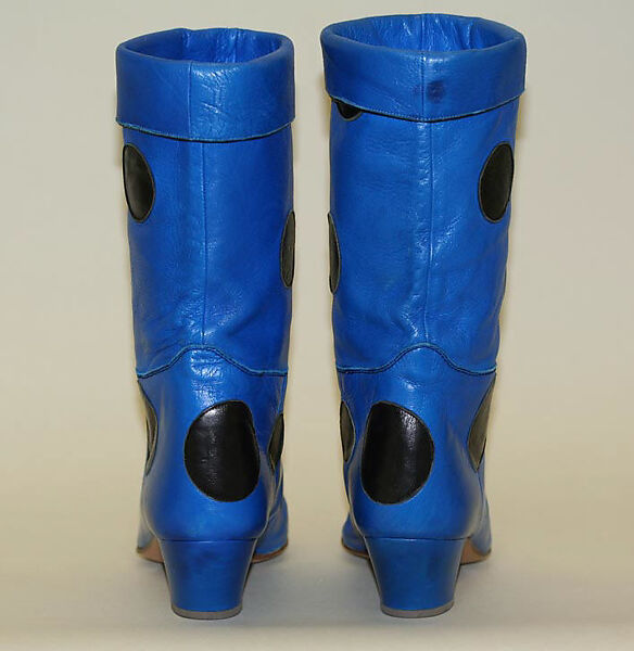 Boots, Maud Frizon (French, born 1942), leather, French