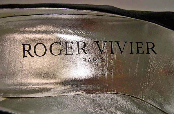 Pumps, Roger Vivier (French, 1913–1998), silk, French