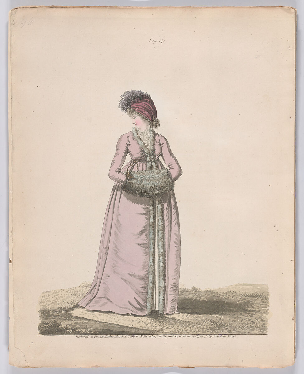 Gallery of Fashion, vol. IV: April 1 1797 - March 1 1798, Nicolaus Heideloff (German, Stuttgart 1761–1837 The Hague), Illustrations: etching and engraving (hand colored)