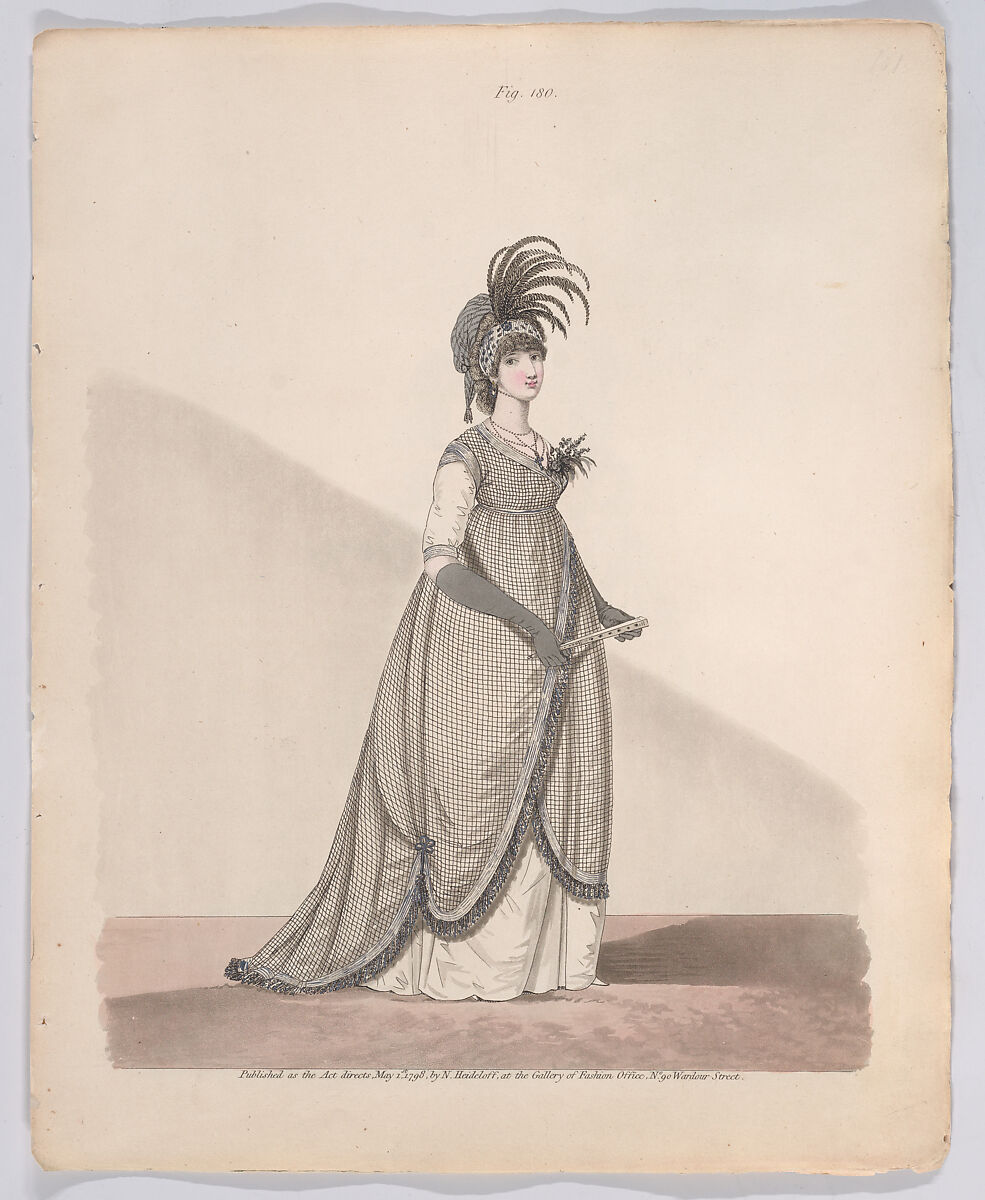 Gallery of Fashion, vol. V: April 1, 1798 - March 1 1799, Nicolaus Heideloff (German, Stuttgart 1761–1837 The Hague), Illustrations: etching and engraving (hand colored)