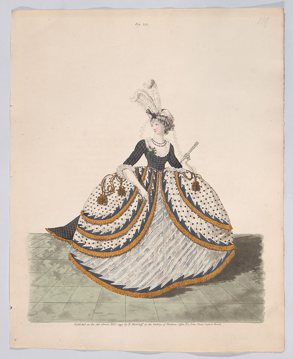 Gallery of Fashion, vol. V: April 1, 1798 - March 1 1799, Nicolaus Heideloff (German, Stuttgart 1761–1837 The Hague), Illustrations: etching and engraving (hand colored)