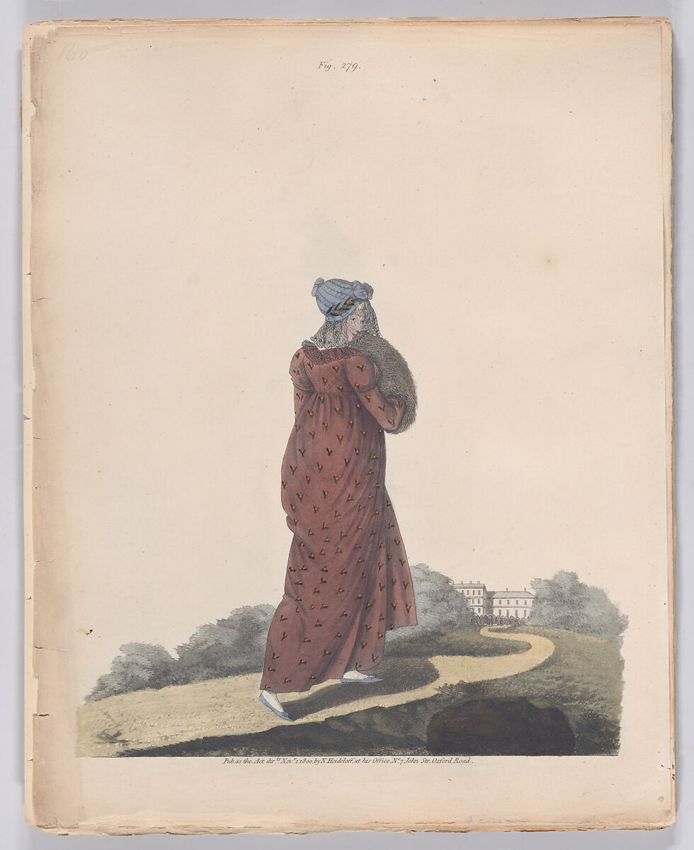 Gallery of Fashion, vol. VII: April 1 1800 - March 1 1801, Nicolaus Heideloff (German, Stuttgart 1761–1837 The Hague), Illustrations: etching and engraving (hand colored)