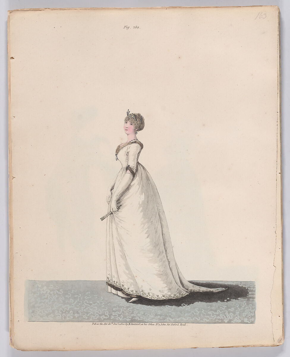 Gallery of Fashion, vol. VII: April 1 1800 - March 1 1801, Nicolaus Heideloff (German, Stuttgart 1761–1837 The Hague), Illustrations: etching and engraving (hand colored)