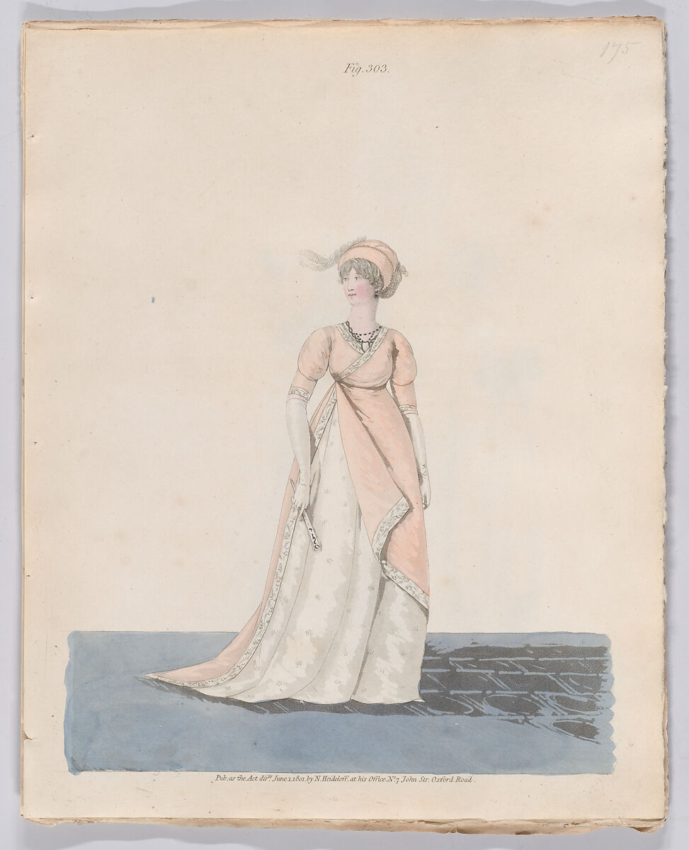 Gallery of Fashion, vol. VIII (April 1, 1801 - March 1 1802), Nicolaus Heideloff (German, Stuttgart 1761–1837 The Hague), Illustrations: etching and engraving (hand colored)